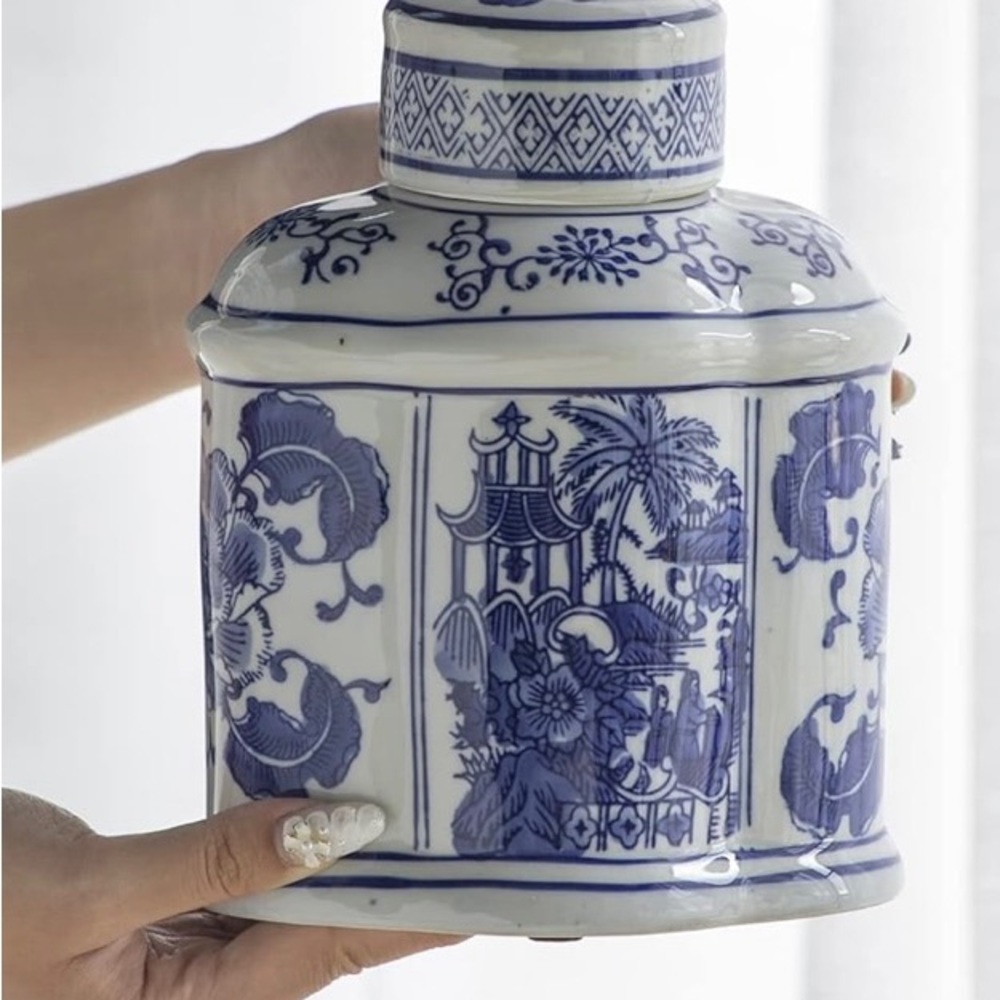 Chinoiserie ginger jar - Picture 4 of 6